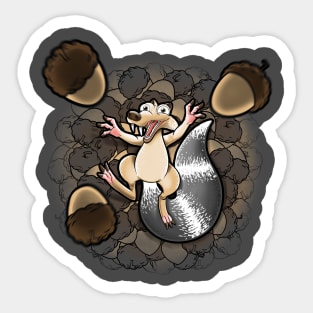 Nut beauty Sticker